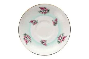 Queen Anne - Unnamed - Green Broom - Tea Saucer - 258382Y - Picture 1 of 2
