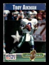 1990 Pro Set Collect-A-Books Troy Aikman #NNO
