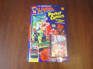 Vintage 1994 Toy Biz Pocket Comics X-Men Spy Mission Playset action figure NOS - Foto 1 di 8