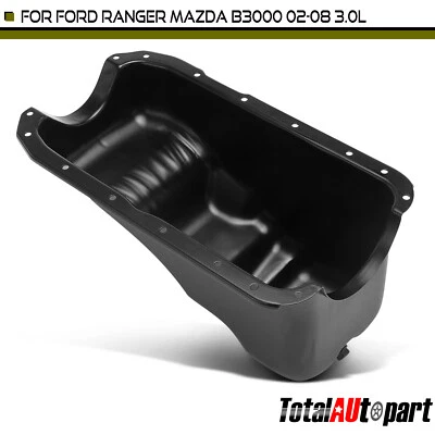 Nuevo cárter de aceite de motor con tapón de drenaje para Mazda B3000 Ford Ranger 2002-2008 V6 3,0 L Foto 1 de 4
