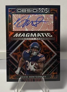 2022 Panini Obsidian Magmatic Signatures 03/10 David Montgomery #MS-DMO Auto - Bild 1 von 2