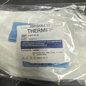 Thermi Aesthetics ThermiRF RF blau Einweg-Set Kanüle Elektrode D-KIT-10-18 - Bild 1 von 2