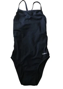 Dolfin Damen Badeanzug Einteiler Größe 26 chlorresistent schwarz - Bild 1 von 3
