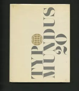 1966 Paul Rand TYPOMUNDUS 20 Typografische Kunstausstellung BK Piet ZWART Alvin LUSTIG - Bild 1 von 13