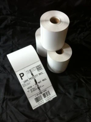 4x6 Direct Thermal Labels Premium Zebra Eltron 2844 ZP450 Compatible 250 Rolls - Image 1 of 3