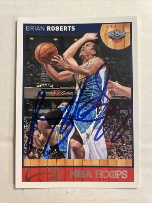 2013 Hoops Brian Roberts Autographed Card New Orleans Pelicans #153 CB1737 - Image 1 of 2