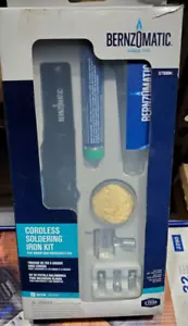Cordless Soldering Iron Kit With Accessories Butane - BernzOmatic *USED* - Picture 1 of 8