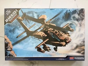 ACADEMY 1/72 U.S. AIR FORCE APACHE AH-64D BLOCK II EARLY VERSION MODEL 12514 F/S - Picture 1 of 3