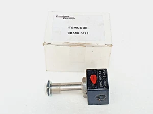 GARDNER DENVER 98516.5121 / PARKER  Solenoid Valve, 12 Bar, Without Coil # NEW - Picture 1 of 6