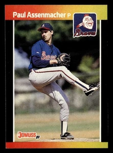 Paul Assenmacher 1989 Donruss #357 Atlanta Braves BASEBALL *083 - Picture 1 of 2