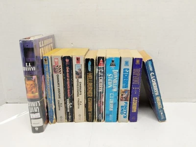Lot of 11 C. J. Cherryh Paperback Books - Chanur and Company Wars series - Image 1 of 4