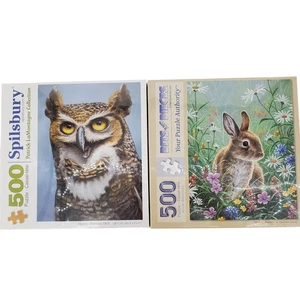 Bits & Pieces And Spilsbury 500 Piezas Puzzles Lote de 2 Nuevos - Imagen 1 de 4