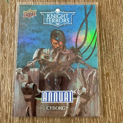 2023-24 Upper Deck DC Annual Cyborg Knight Terrors Insert KT-11 - Image 1 of 2