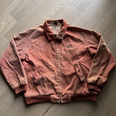 Chaqueta de pana vintage años 80 Izod Lacoste para hombre talla XL (se adapta a L/M) Sunset fade Foto 1 de 4