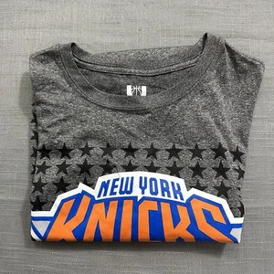 NBA New York KNicks Camicia Grigio Uomo Taglia Media - Foto 1 di 6