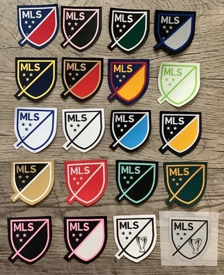 AMERICAN LEAGUE MLS SOCCER  IRON ON PATCHES - Image 1 of 2