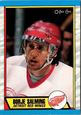 1989 O-Pee-Chee Borje Salming #278 Detroit Red Wings Hockey Card - Image 1 of 2