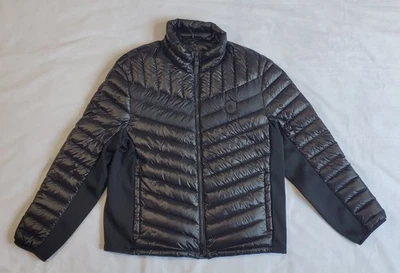 Mackage Men’s Matteo Black Puffer Down Jacket Size 44 - Image 1 of 4