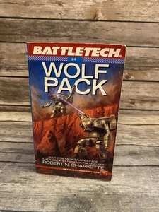 Battletech Wolf Pack Robert N Charrette 1st Edition Printing SIGNED Paperback - Imagen 1 de 9
