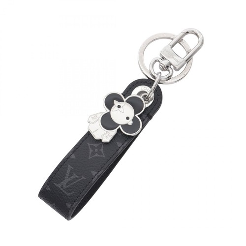 LOUIS VUITTON（LV） LOUIS VUITTON Portachiavi Drago Vivienne Charm M01821 Monogramma Eclissi Nero SHW
