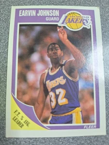 1989-90 Fleer - Magic Johnson #77 N600 - Picture 1 of 2