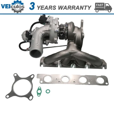 Turbocompresor compatible con Volkswagen Tiguan CC EosGTI 2,0 L 2009-2016 06J145701T Foto 1 de 4