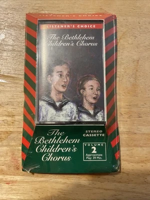 New Sealed Listener's Choice Bethlehem Children's Chorus Stereo Cassette Vol.  2 - Image 1 of 2