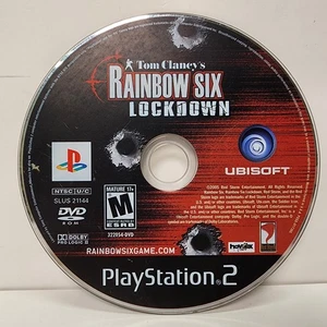 Disco Tom Clancy's Rainbow Six: Lockdown PlayStation 2 PS2 solo probado - Imagen 1 de 7