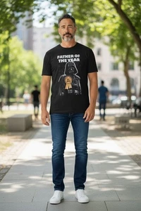 Stars Wars Herren Vater des Jahres Grafik T-Shirt Darth Vader Gr. XXL - Bild 1 von 6