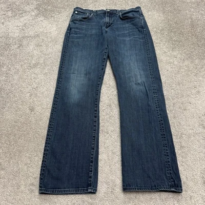 Citizens Of Humanity Perfect Straight Leg Denim Jeans Mens 33x33 Blue Dark Wash - Image 1 of 4
