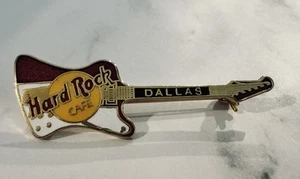 Dallas, Texas 🎸 Hard Rock Cafe RED CITY Guitar Series Design Pin Sammler - Bild 1 von 3