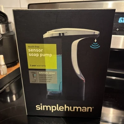 Simplehuman Modelo KT1078 - Dispensador automático de jabón sin contacto con temporizador incorporado Foto 1 de 4
