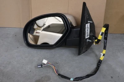 Espejo retrovisor de puerta con señal lateral izquierdo cromado Chevy Suburban GMC Yukon Tahoe 2009-2014 OEM Foto 1 de 4