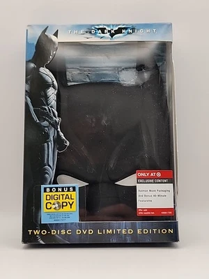Batman The Dark Knight Two Disc DVD Limited Edition in Mask / Cowl Case NEW Seal - Image 1 of 4