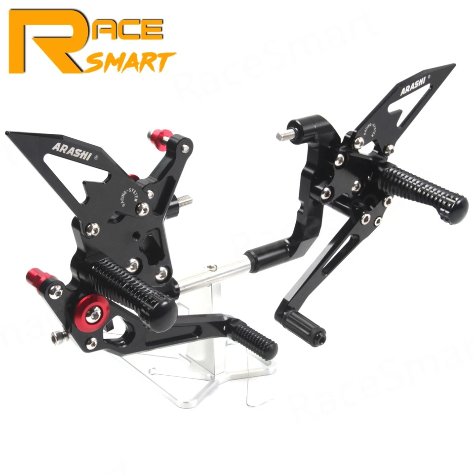 Juego de estriberas traseras ajustables reposapiés trasero para Ducati 899 Panigale 2014 2015 Foto 1 de 4