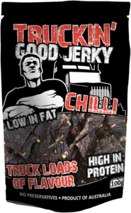 Truckin Good Jerky Good Jerky Chilli 100G, 12 X 1100 G - Picture 1 of 12