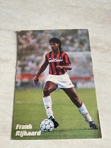 Rarissima cartolina giocatore Milan Frank Riijkaard 1988 studio Buzzi collezione - Picture 1 of 2