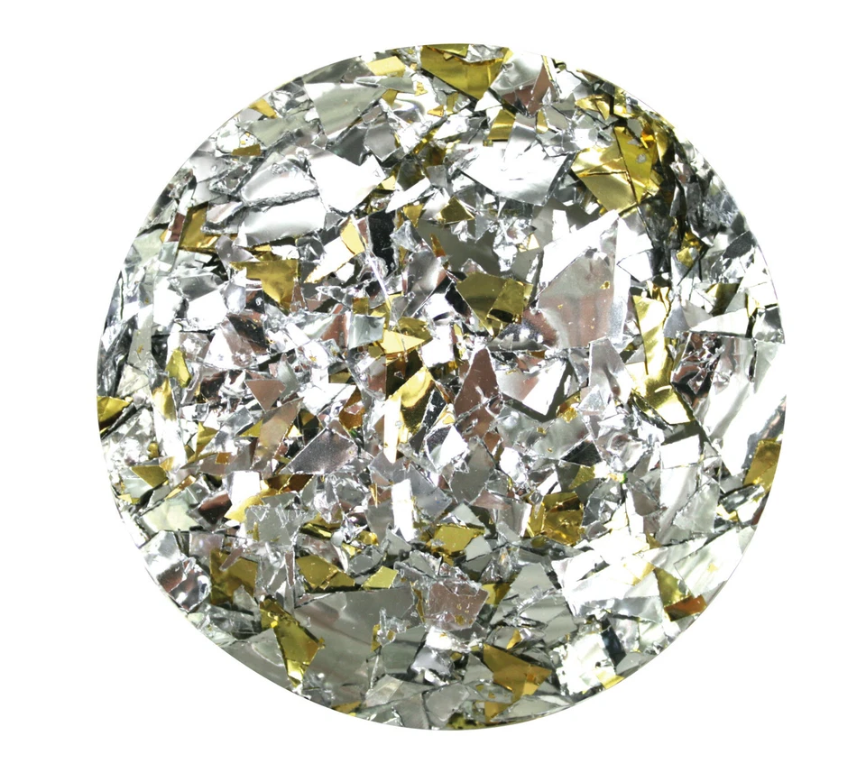 Paillettes Festive Argento E Oro 100 G - Immagine 1 di 1