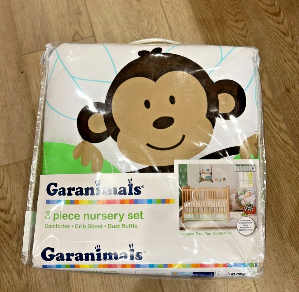 Juego de 3 piezas de vivero Garanimals colección superior árbol tropical Foto 1 de 2