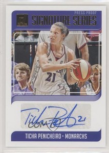 2019 Panini Donruss WNBA Signature Series Press Proof /199 Ticha Penicheiro Auto