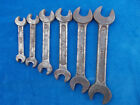 Set of 6 NUBO vintage spanners, 1/2 though to 1/8