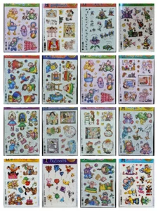 "HOT OFF THE PRESS" STICKERS PACKS - 5" x 6.5" - (2 sheets per pack) -You Choose - Picture 1 of 14