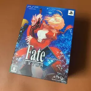 PSP FATE / EXTRA Type Moon Box Limited Edition Game with Figma Figure SONY - Picture 1 of 4