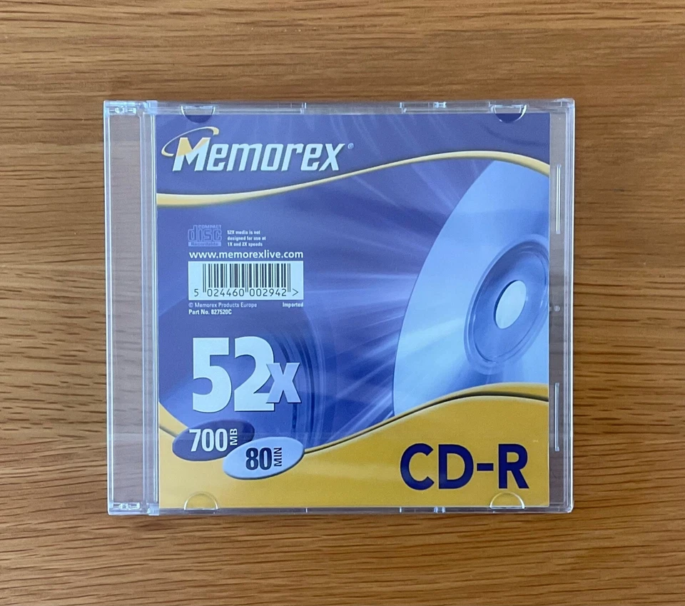 Memorex CD-R  Compact Discs  -New - 9 Discs - Image 1 of 1