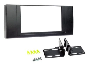 CT24BM09 DOUBLE DIN STEREO FACIA FASCIA SURROUND PANEL FOR BMW X5 2000-2006 - Picture 1 of 1