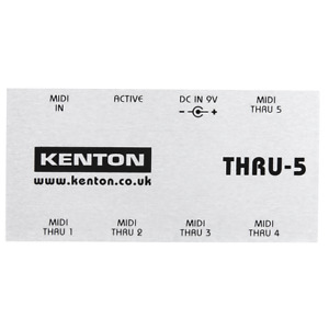 Kenton THRU-5 Midi Thru Box mit UK Netzadapter