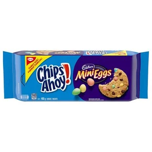 3 Packs of Christie Chips Ahoy! Cadbury Mini Eggs Chocolate Cookies 460g Each - Picture 1 of 3