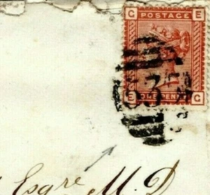 GB Glos Cover *535* 3VOS Scarce Numeral Stow-on-the-Wold Weston 1881 PE221 - Picture 1 of 9