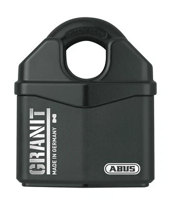 Candado de acero endurecido de alta resistencia ABUS Granit 37/80 - Cerradura de grillete cerrada con... Foto 1 de 4