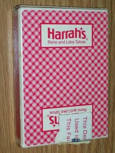 DECK OF CASINO CARDS FROM THE HARRAH'S CASINO RENO & LAKE TAHOE NV - Picture 1 of 1